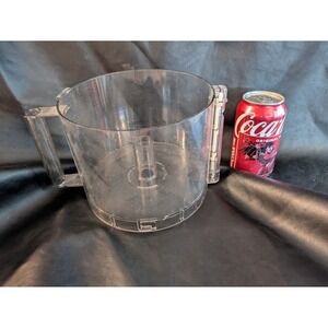 Cuisinart DLC-10 7-Cup Food Processor Replacement Work Bowl Clear Plastic